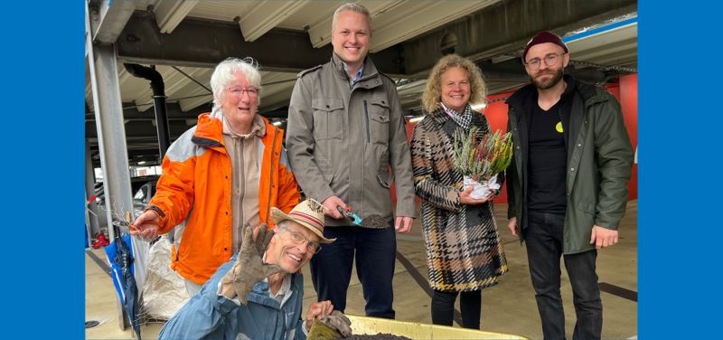 Parkhaus Kronberger Hof der PMG wird grüner