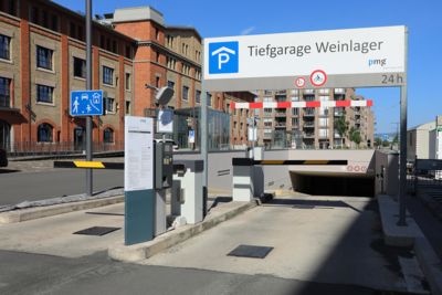 Weinlager underground car park