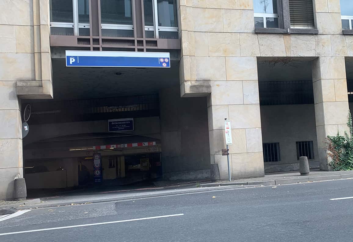 Parkhaus Weißliliengasse PMG Parken in Mainz GmbH