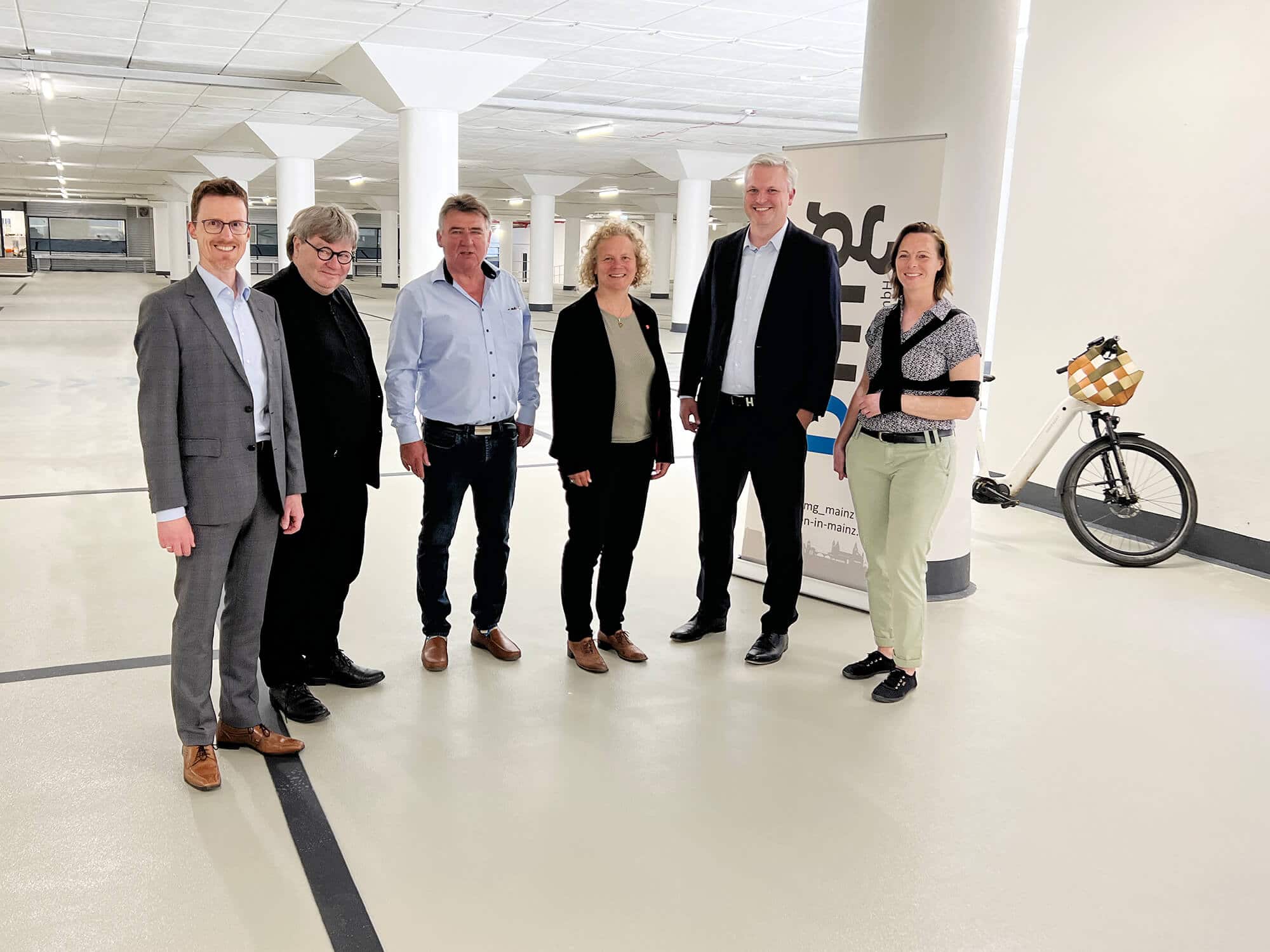 Eröffnung Parkebene 1 im Parkhaus Rathaus früher als geplant
